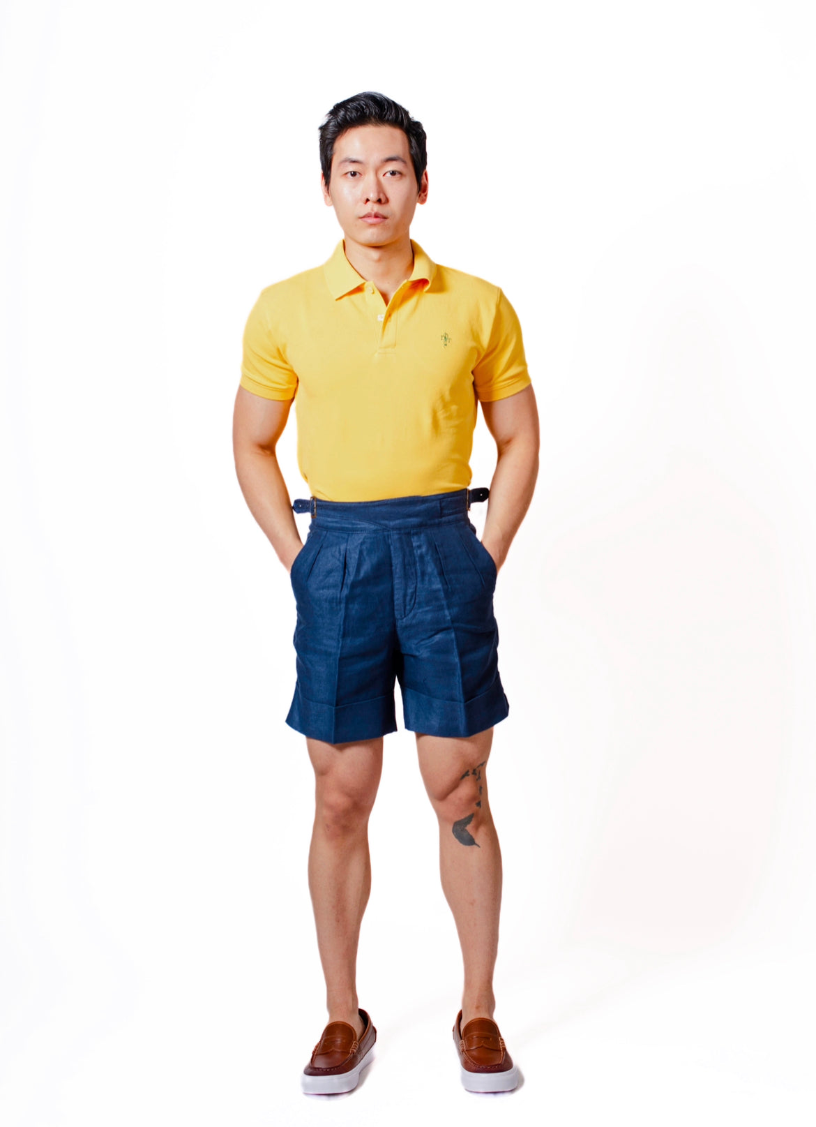 MONTAUK CLASSIC POLO - MUSTARD YELLOW